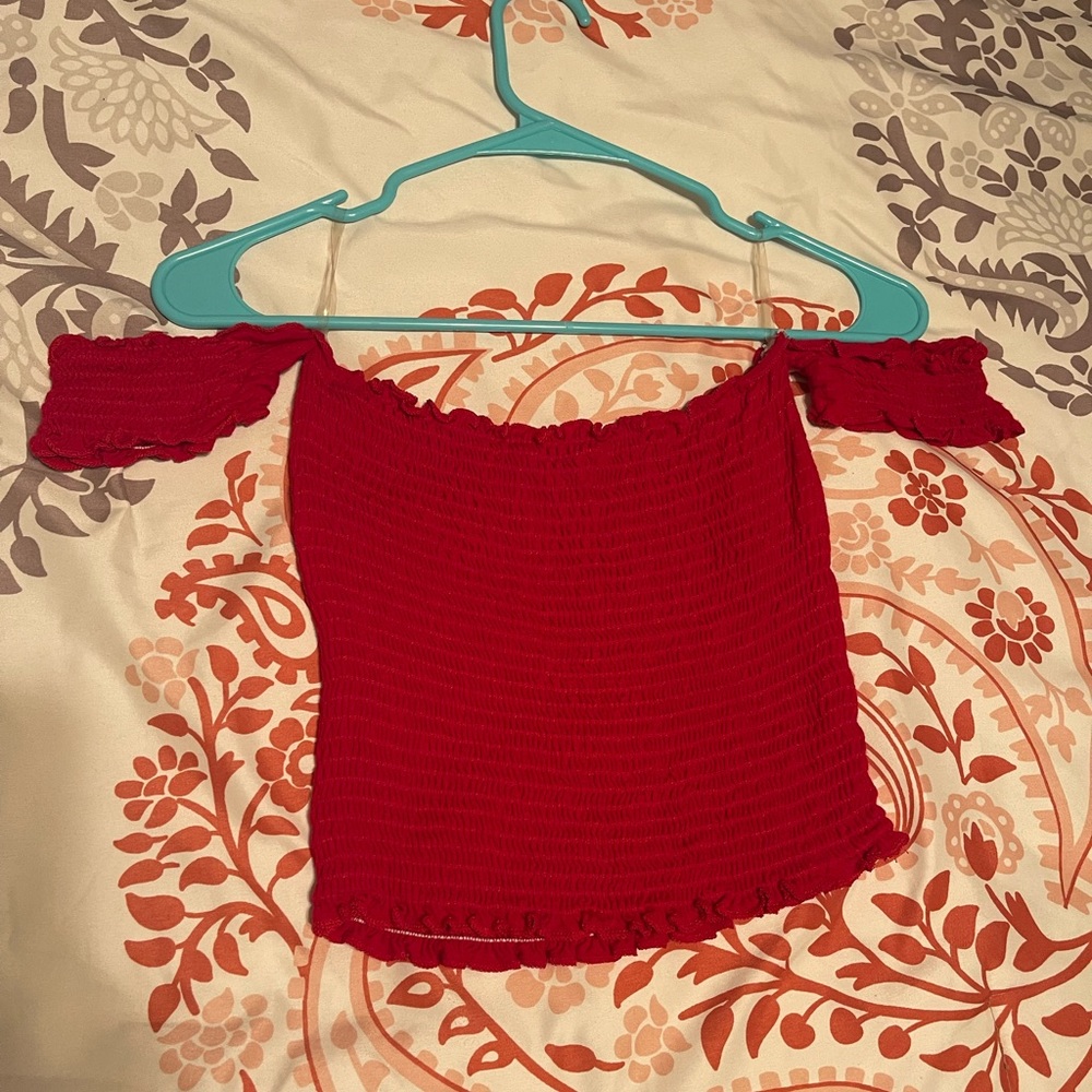 Better Be Red Crop Top